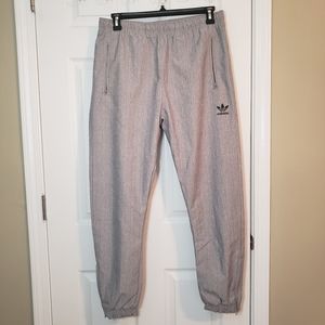 NWOT Grey Adidas Windbreaker Joggers